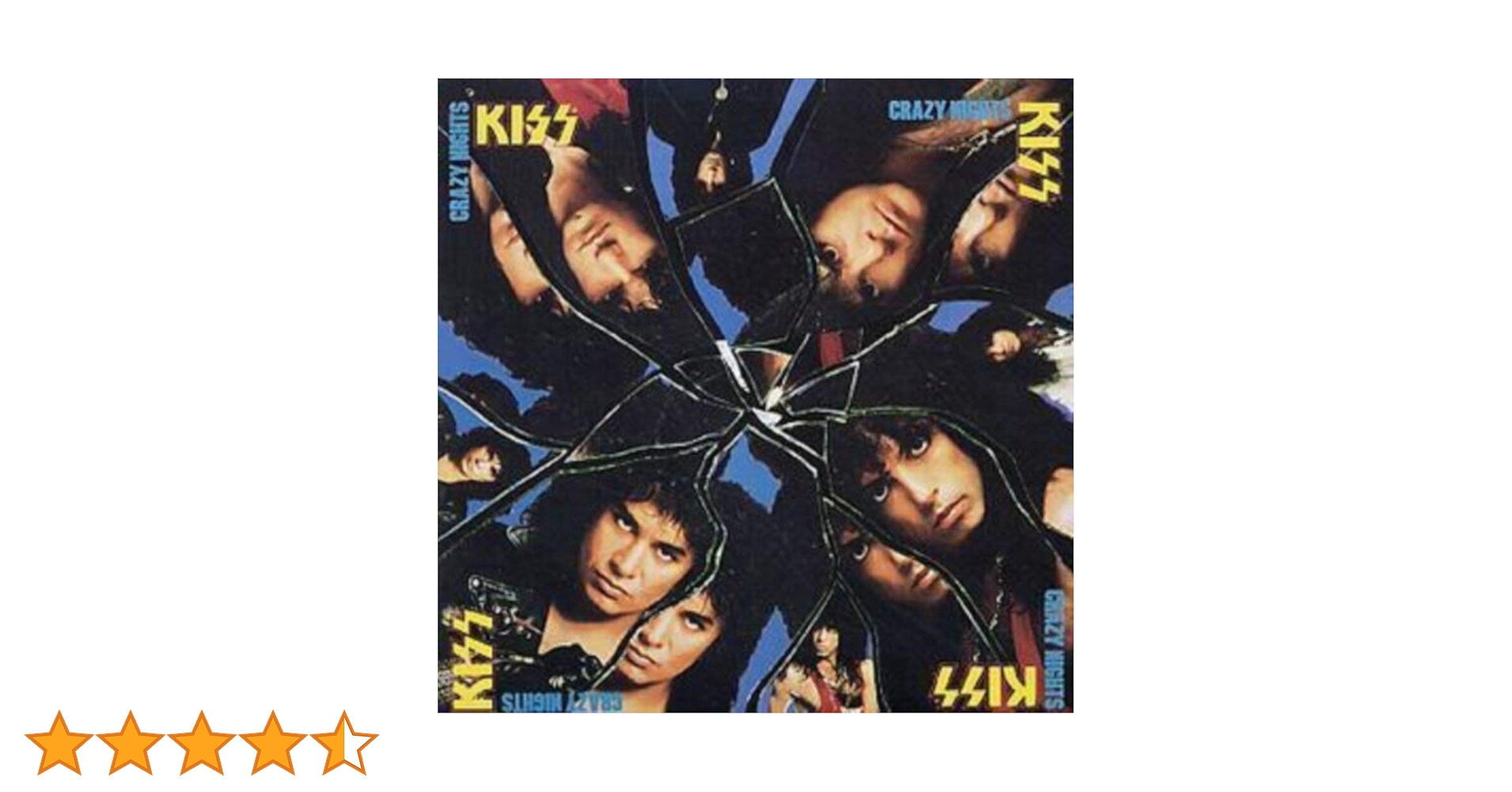 キッス／「クレイジー・ナイト」「暗黒の神話」【未開封】CD クリチャーズ・オブ・ザ・ナイト(暗黒の神話) [40周年記念デラックス